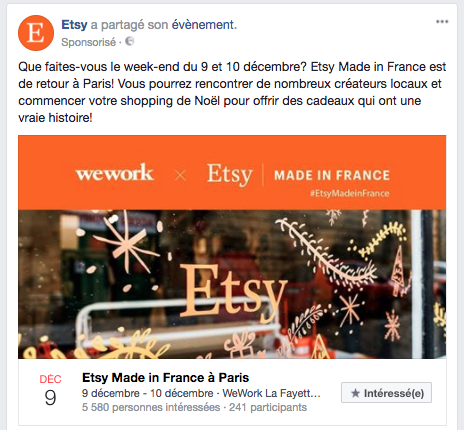 Etsy event